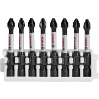 BOSCH Souprava nástavců Impact Control Power Bit, 8 kusů, 8×PH2 2608522330