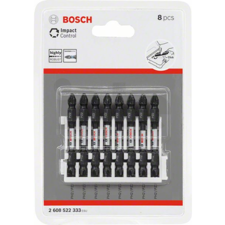 BOSCH Sada šroubovacích bitů Impact Control, 8 ks 2608522333
