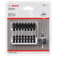 BOSCH Sada šroubovacích bitů Impact Control, 9 ks 2608522334