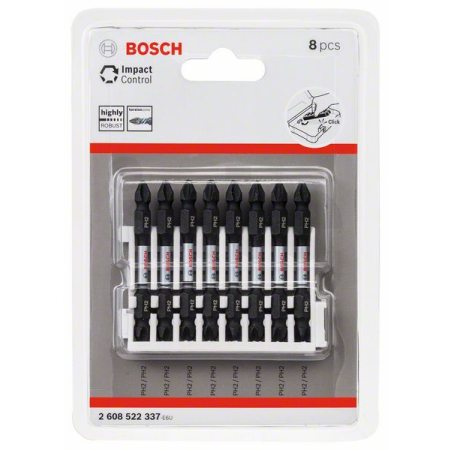 BOSCH Sada šroubovacích bitů Impact Control, 8 ks 2608522337