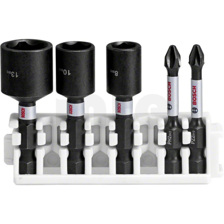 BOSCH Balení šroubovacích a maticových nástavců Impact Control, 5 kusů 2608522350