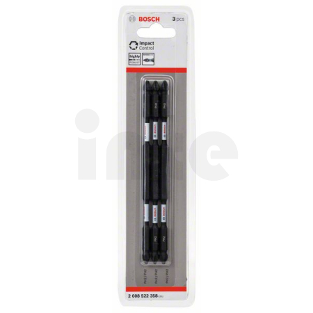 BOSCH Sada šroubovacích bitů Impact Control, 3 ks 2608522358