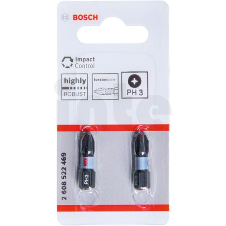 BOSCH Nástavce Impact Control PH3, 2 ks 2608522469