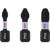 BOSCH Nástavce Impact Control PH, 3 ks 2608522470