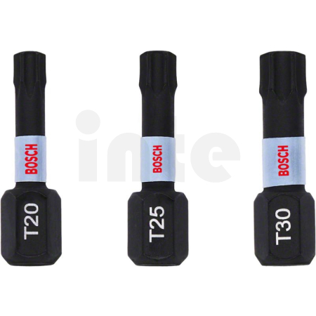 BOSCH Nástavce Impact Control T, 3 ks 2608522479
