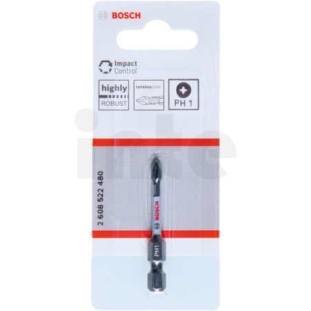 BOSCH Nástavec Impact Control PH1 Power Bit, 1 ks 2608522480