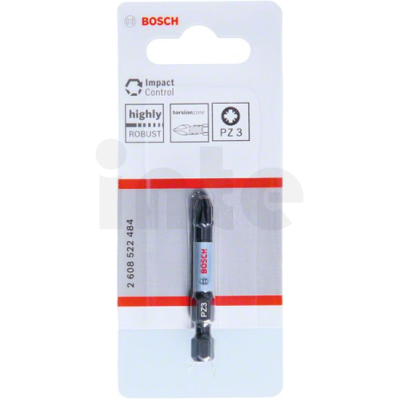 BOSCH Nástavec Impact Control PZ3 Power Bit, 1 ks 2608522484