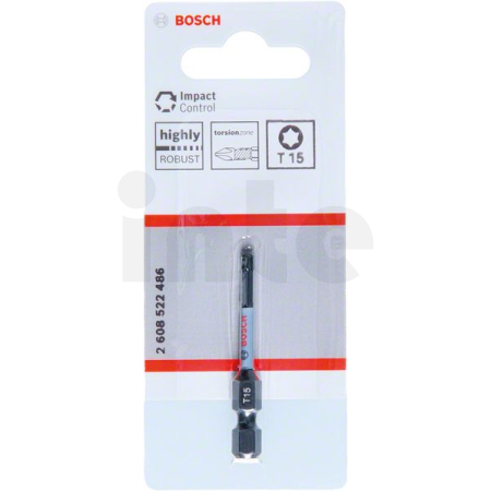 BOSCH Nástavec Impact Control T15 Power Bit, 1 ks 2608522486