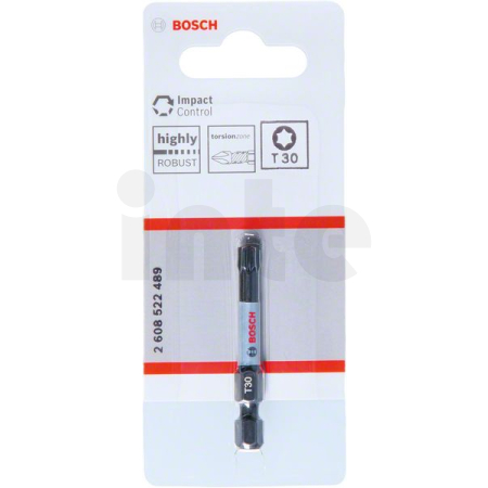 BOSCH Nástavec Impact Control T30 Power Bit, 1 ks 2608522489