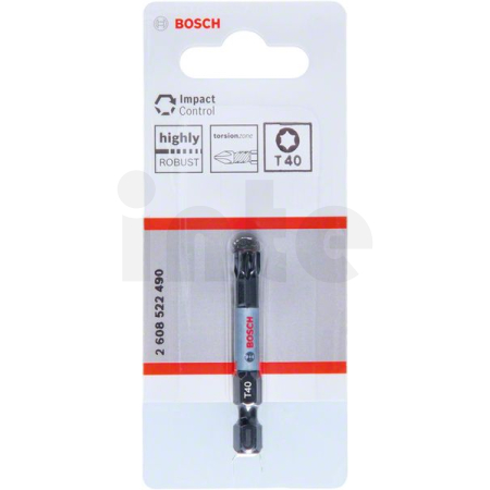BOSCH Nástavec Impact Control T40 Power Bit, 1 ks 2608522490