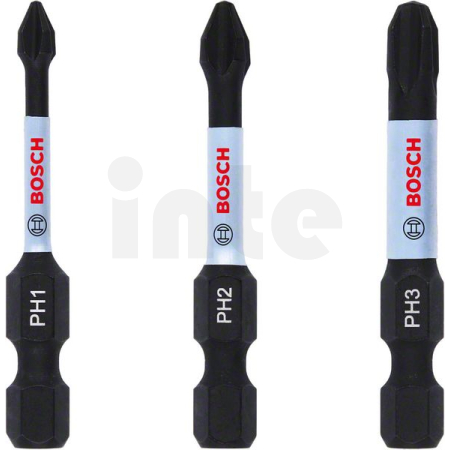 BOSCH Nástavce Impact Control PH Power Bit, 3 ks 2608522491