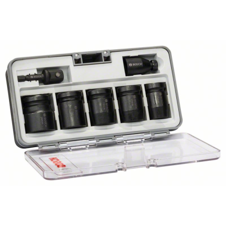 BOSCH 7dílná sada nástavců 13–24 mm 2608551029