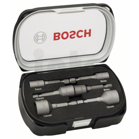 BOSCH Sada 6 maticových nástavců 6–13 mm 2608551079