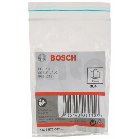BOSCH Kleštinové upínací pouzdro s upínací maticí 2608570082