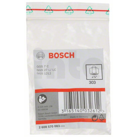 BOSCH Kleštinové upínací pouzdro s upínací maticí 2608570083