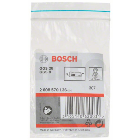 BOSCH Kleštinové upínací pouzdro bez upínací matice 2608570136