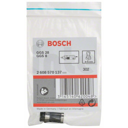 BOSCH Kleštinové upínací pouzdro bez upínací matice 2608570137