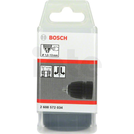 BOSCH Rychloupínací sklíčidla do 13 mm 2608572034