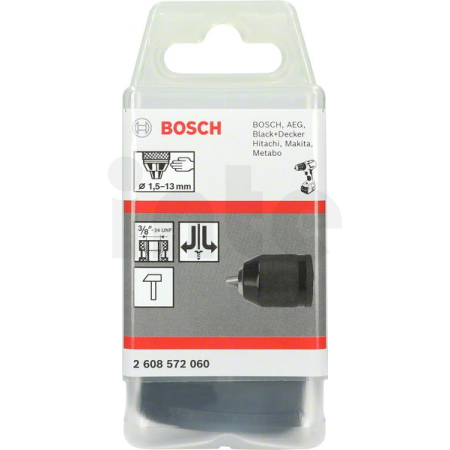 BOSCH Rychloupínací sklíčidla do 13 mm 2608572060