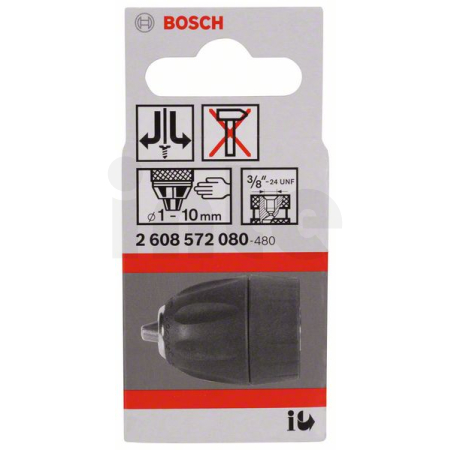 BOSCH Rychloupínací sklíčidla do 10 mm 2608572080