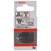 BOSCH Rychloupínací sklíčidla do 10 mm 2608572080