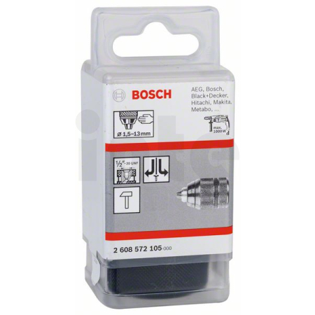 BOSCH Rychloupínací sklíčidla do 13 mm 2608572105