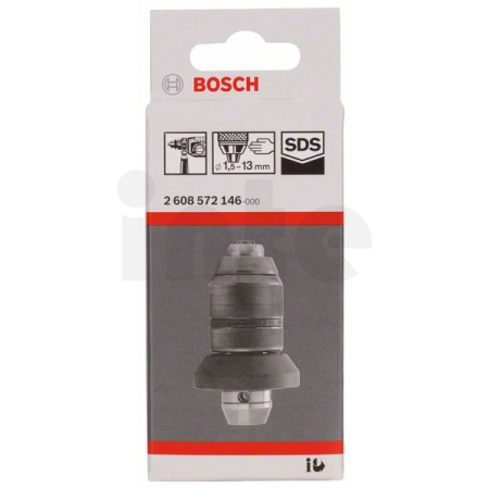 BOSCH Rychloupínací sklíčidlo s adaptérem 2608572146