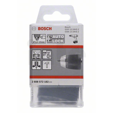 BOSCH Rychloupínací sklíčidla do 13 mm 2608572182