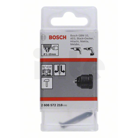 BOSCH Rychloupínací sklíčidla do 10 mm 2608572218