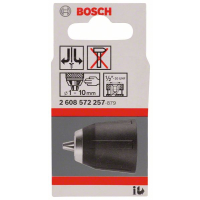 BOSCH Rychloupínací sklíčidla do 10 mm 2608572257