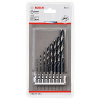 BOSCH Balení spirálových vrtáků HSS Impact Control 2–10 mm, 8 kusů 2608577139