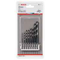 BOSCH Balení spirálových vrtáků HSS Impact Control 2,5–8,5 mm, 8 kusů 2608577140