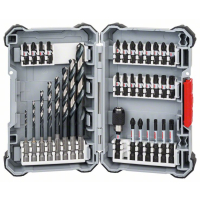 BOSCH Sada spirálových vrtáků Impact Control HSS a šroubovacích nástavců, 35 kusů 2608577148