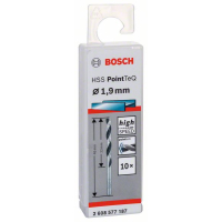 BOSCH Spirálový vrták HSS PointTeQ 1,9 mm, 10 ks 2608577187