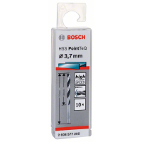 BOSCH Spirálový vrták HSS PointTeQ 3,7 mm, 10 ks 2608577205