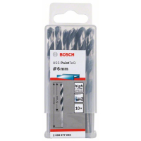 BOSCH Spirálový vrták HSS PointTeQ 6,0 mm, 10 ks 2608577228