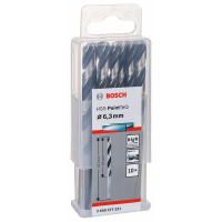 BOSCH Spirálový vrták HSS PointTeQ 6,3 mm, 10 ks 2608577231