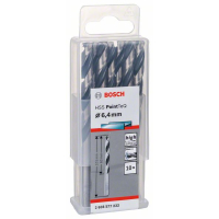 BOSCH Spirálový vrták HSS PointTeQ 6,4 mm, 10 ks 2608577232