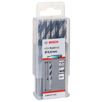 BOSCH Spirálový vrták HSS PointTeQ 6,6 mm, 10 ks 2608577234