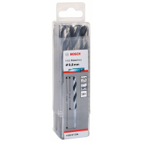 BOSCH Spirálový vrták HSS PointTeQ 9,8 mm, 10 ks 2608577266