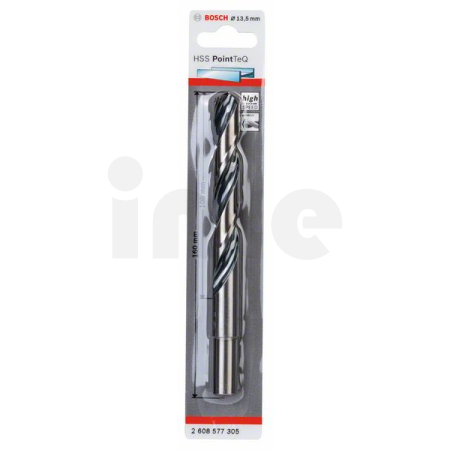 BOSCH Spirálový vrták HSS PointTeQ 13,5 mm (zúžená stopka) 2608577305