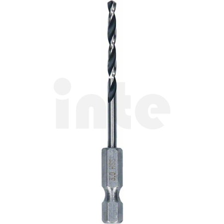 BOSCH Spirálový vrták HSS PointTeQ Hex 3 mm 2608577519