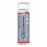 BOSCH Spirálový vrták HSS PointTeQ Hex 3,3 mm 2608577521