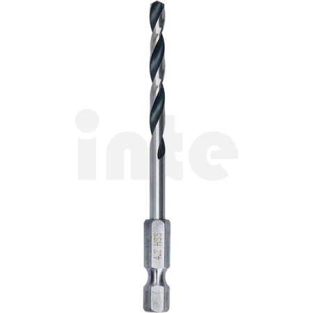 BOSCH Spirálový vrták HSS PointTeQ Hex 4,2 mm 2608577524