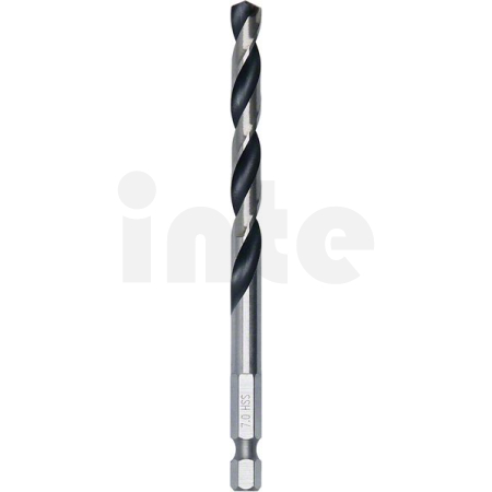 BOSCH Spirálový vrták HSS PointTeQ Hex 7,0 mm 2608577531
