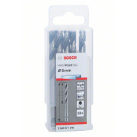 BOSCH Spirálový vrták HSS PointTeQ Hex 6,0 mm, 10 ks 2608577546