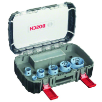 BOSCH 9dílná sada děrovek Sheet Metal pro elektrikáře 22–64 mm 2608580881