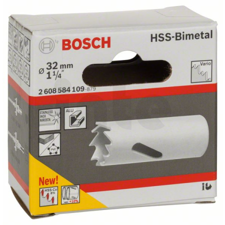 BOSCH Děrovka HSS-bimetal pro standardní adaptér 2608584109