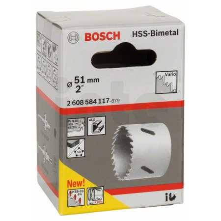 BOSCH Děrovka HSS-bimetal pro standardní adaptér 2608584117