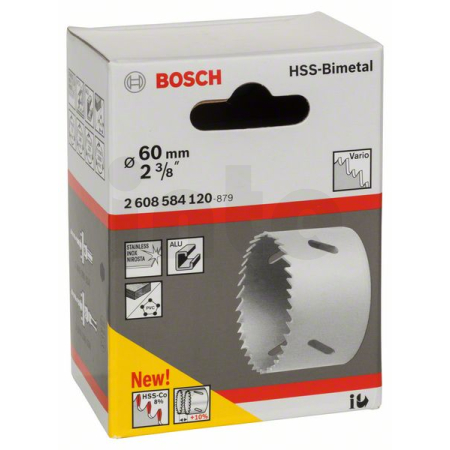 BOSCH Děrovka HSS-bimetal pro standardní adaptér 2608584120